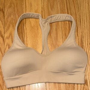 Like New LULULEMON SPEED UP BRA C/D | Nude Beige | Sz 2 | Lined | Lace t-back.
